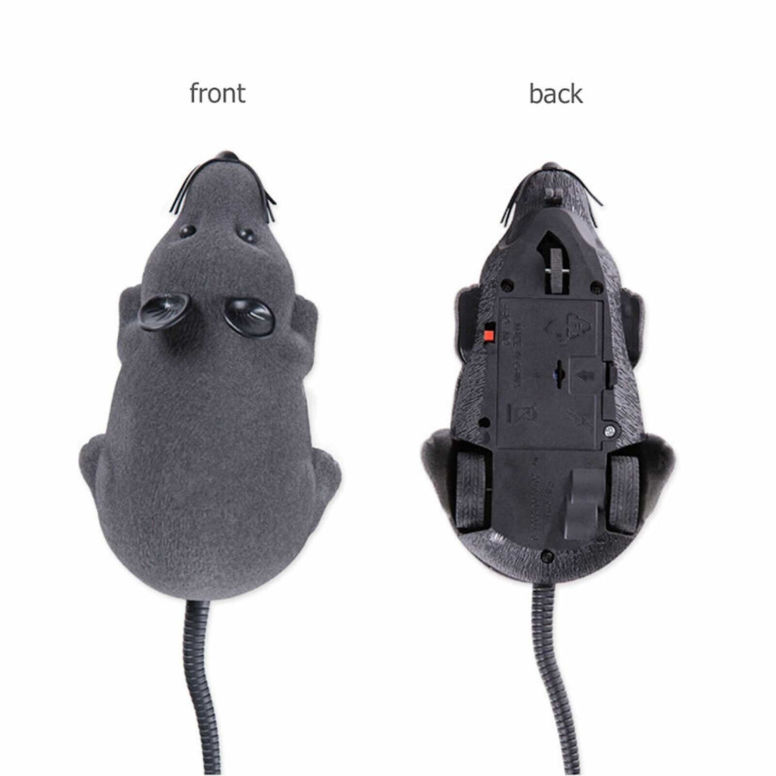 Remote Control RC Rat Mouse MICE Wireless for Cat Dog Pet Toy Novelty Gift